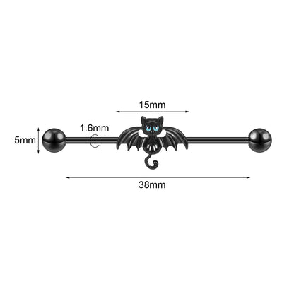 14g-bat-industrial-barbell-black-color-helix-ear-piercing