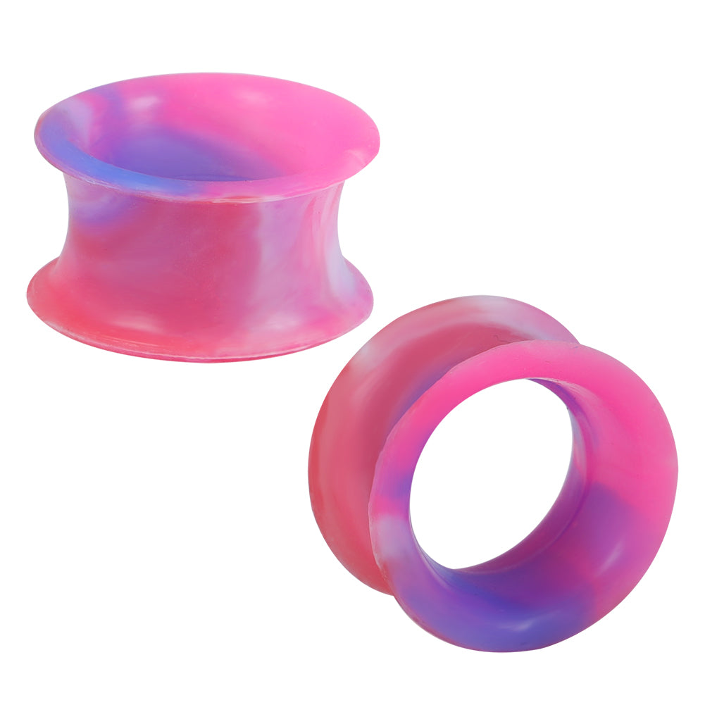 5-22mm-Thin-Silicone-Flexible-Blue-Pink-Red-Ear-Tunnels-Double-Flared-Expander-Plugs-and-tuunels