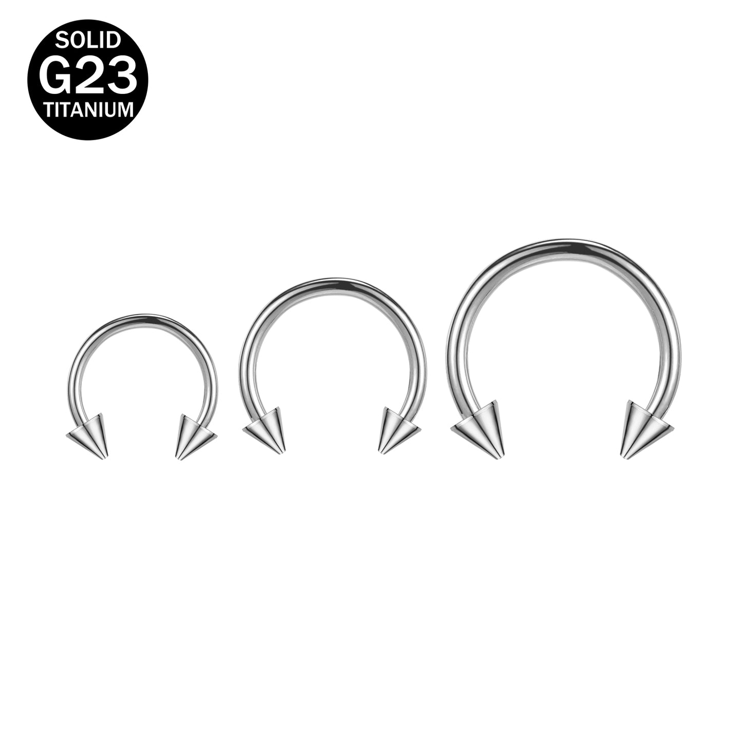 16g-g23-titanium-spike-nose-septum-ring-horse-shoe-conch-helix-cartilage-piercing