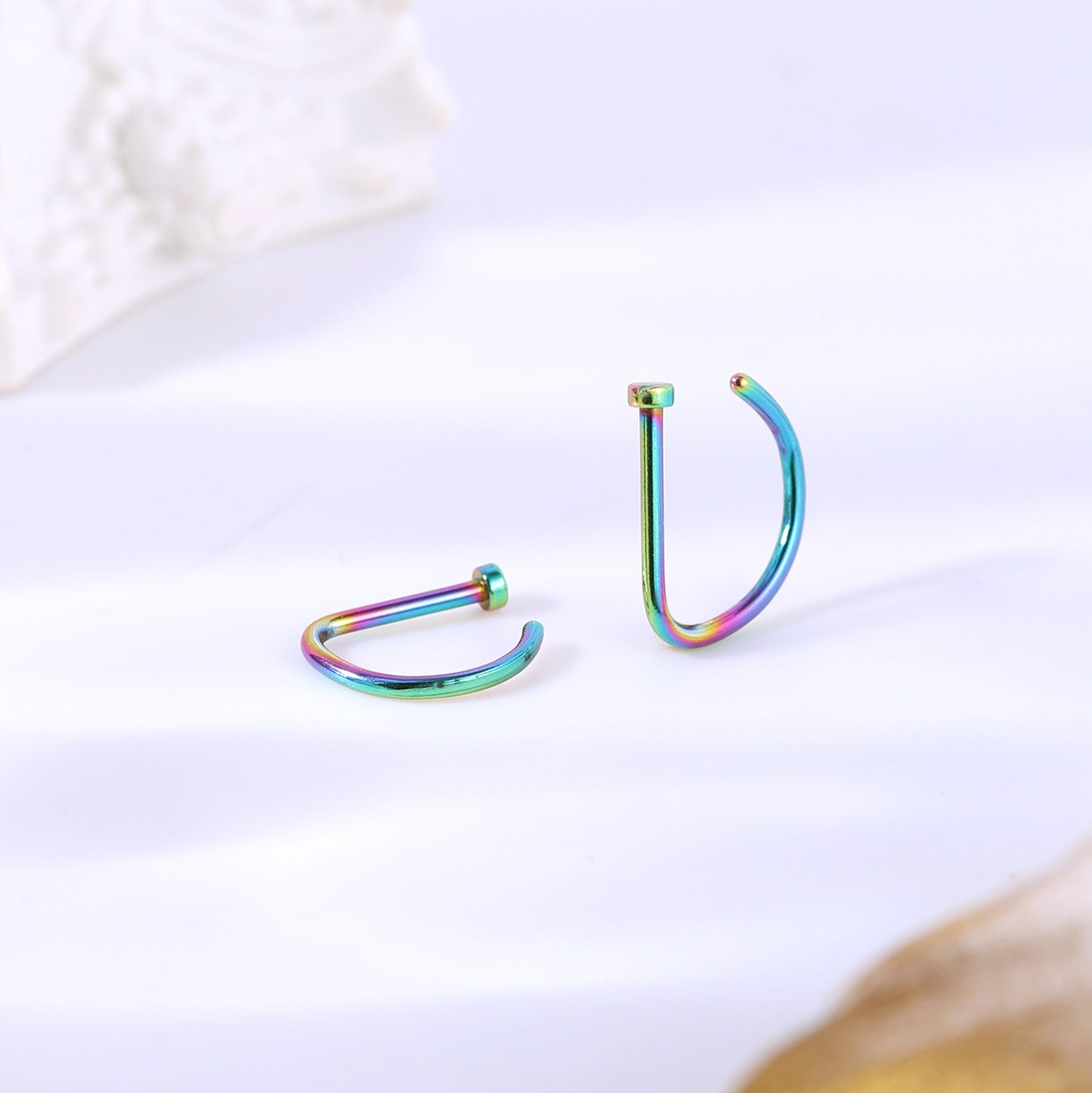 4pcs-set-18g-nose-ring-falt-nostril-piercing-d-shape-helix-cartilage-piercing