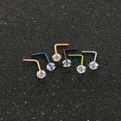 6pcs-Set-20g-Cubic-Zirconia-Nose-Stud-Piercing-L-Shaped-Economic-Set