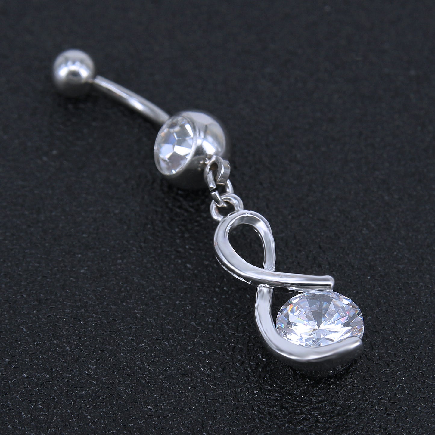 white belly ring