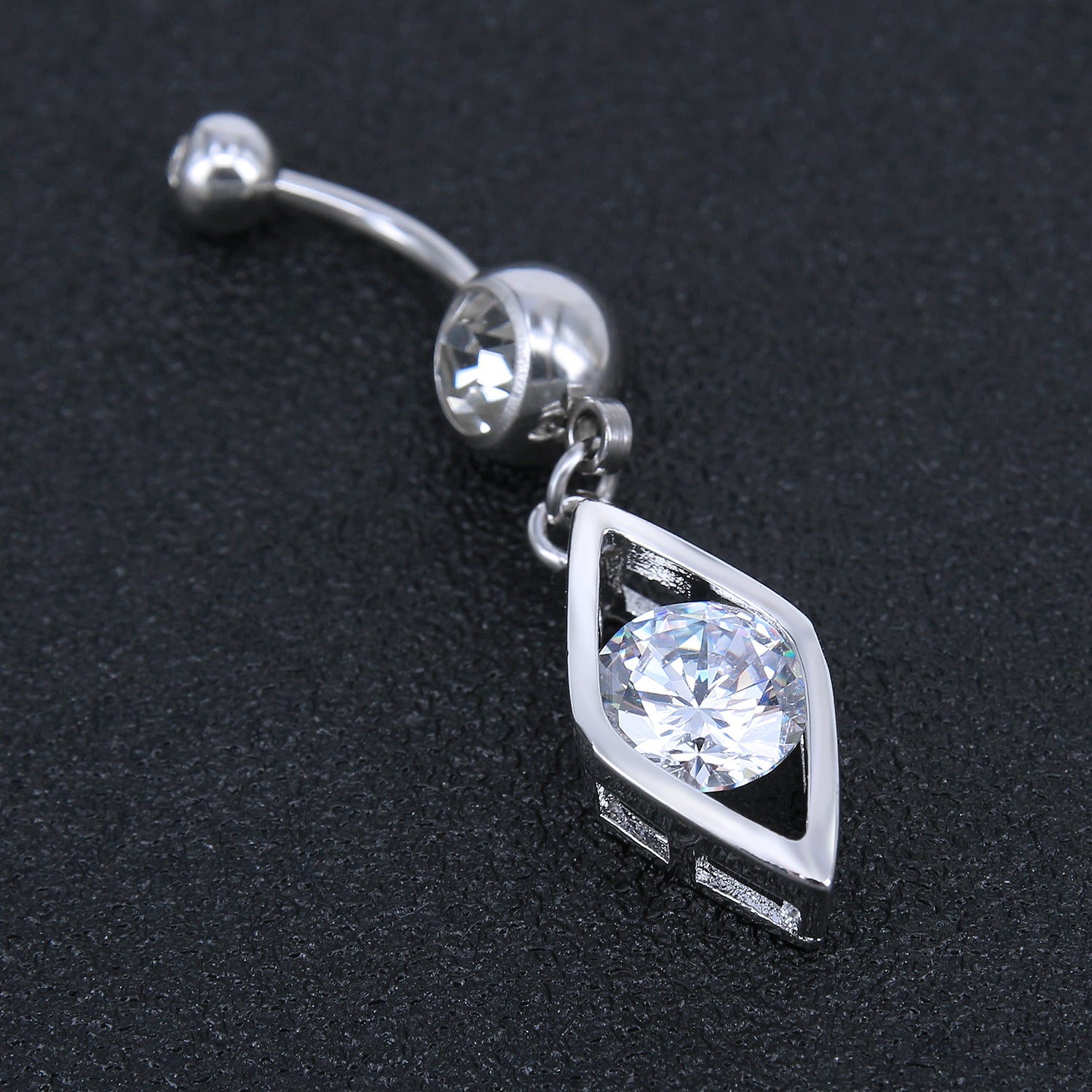 stainless steel belly rings safe