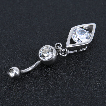 stainless steel belly rings safe