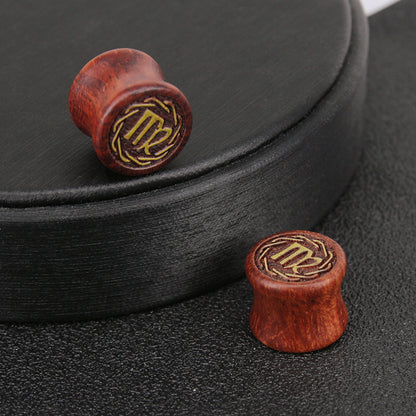 wooden gauges for ears