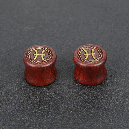 1-Pair-8-20mm-Reddish-Brown-Pisces-Ear-Tunnel-Carved-Solid-Wood-Expander-Ear-Gauges-Piercings