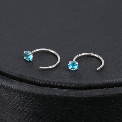 1Pc-20g-Round-Cubic-Zirconia-Nose-Ring-Piercing-C-Shape-Nose-Stud