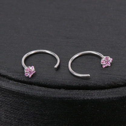 1Pc-20g-Star-Cubic-Zirconia-Nose-Ring-Piercing-C-Shape-Nose-Stud