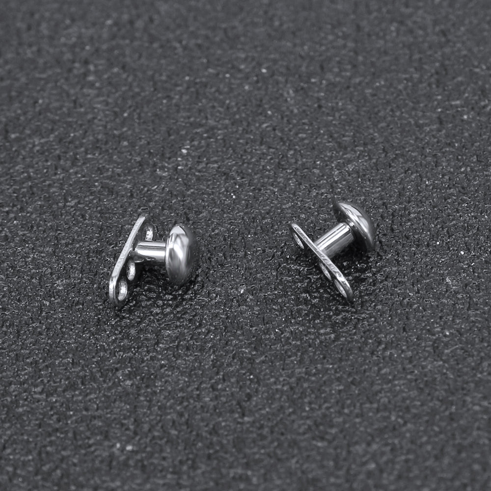 2Pcs G23 Titanium Dermal Anchor Bean Top Microdermals Piercing