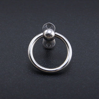 2 Pcs 14g Captive Ring Dermal Anchor Tops & Surgical Steel Base Microdermals