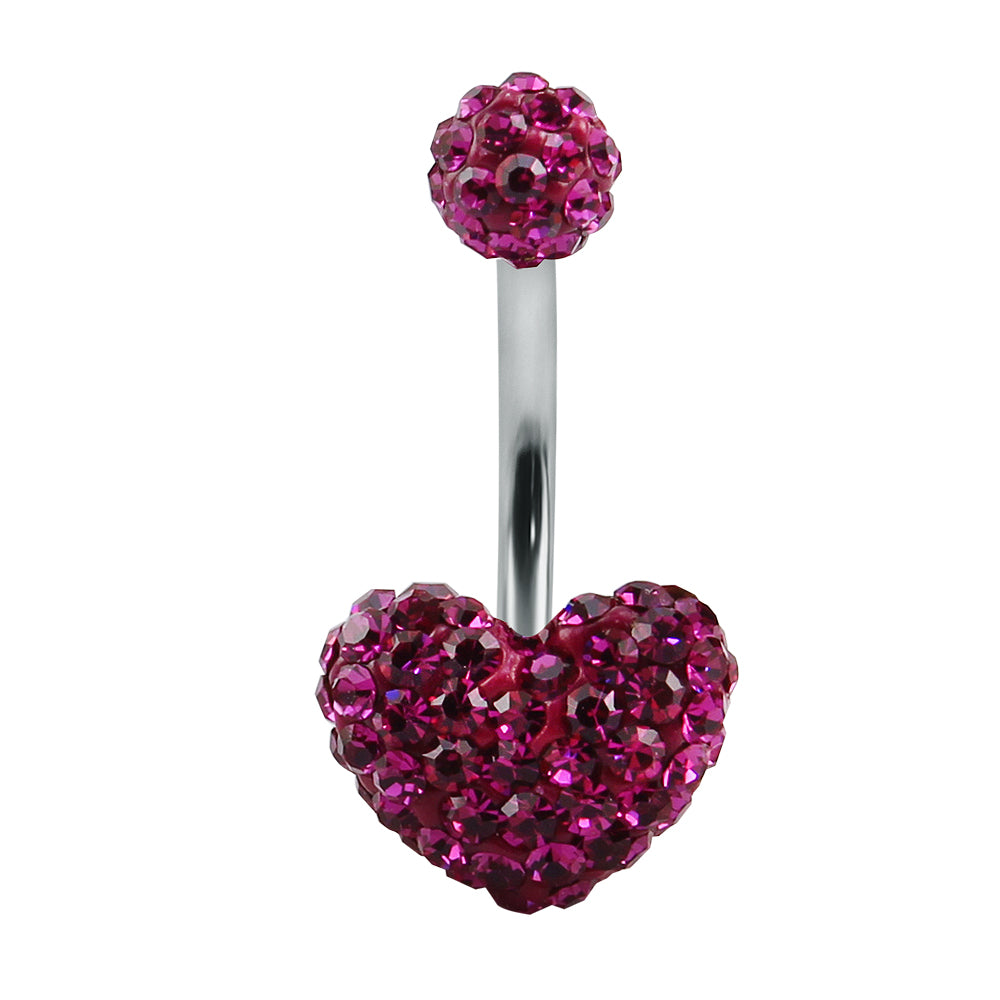 14g-Heart-Shaped-Belly-Button-Rings-Cubic-Zirconia-Navel-Rings-Jewelry