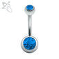 316L-Surgical-Stainless-Steel-Double-Crystal-Belly-Button-Rings