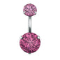 14g-Double-Crystal-Belly-Button-Rings-Stainless-Steel-Navel-Piercing-Jewelry