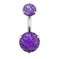 14g-Double-Crystal-Belly-Button-Rings-Stainless-Steel-Navel-Piercing-Jewelry