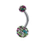 14g-Double-Ball-Belly-Rings-Piercing-Cubic-Zirconia-Navel-Piercing-Jewelry