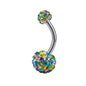 14g-Double-Ball-Belly-Piercing-Cubic-Zirconia-Navel-Piercing-Jewelry