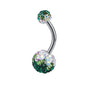 14g-Double-Ball-Belly-Button-Rings-Cubic-Zirconia-Navel-Piercing-Jewelry