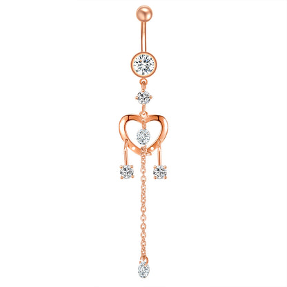 14g-Heart-Shaped-Belly-Piercing-Rose-Gold-Drop-Dangle-Navel-Ring-Piercing-Jewelry