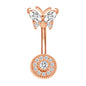 14g-Butterfly-Navel-Rings-Rose-Gold-Cubic-Zirconia-Belly-Belly-Button-Rings-Jewelry