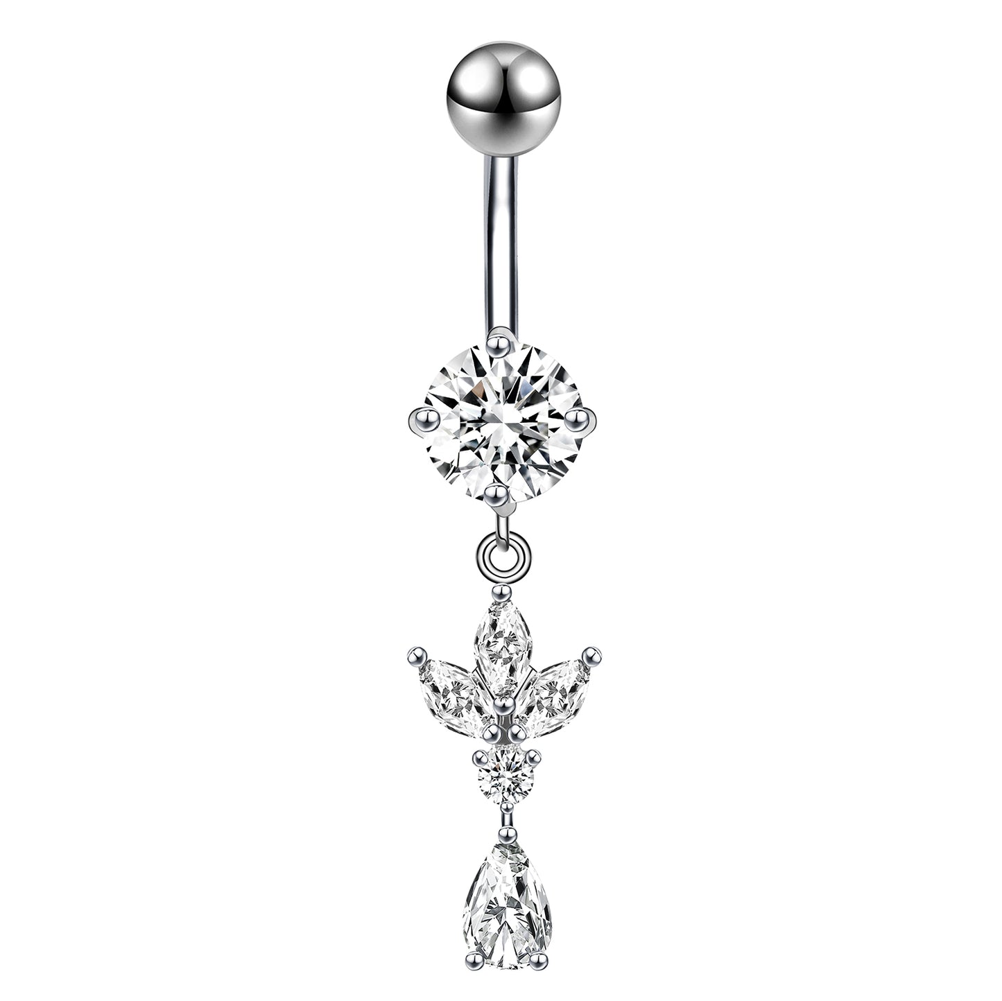 leaves-belly-button-rings-water-drop-crystal-dangle-belly-navel-piercing