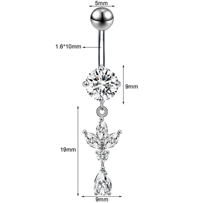 leaves-belly-button-rings-water-drop-crystal-dangle-belly-navel-piercing