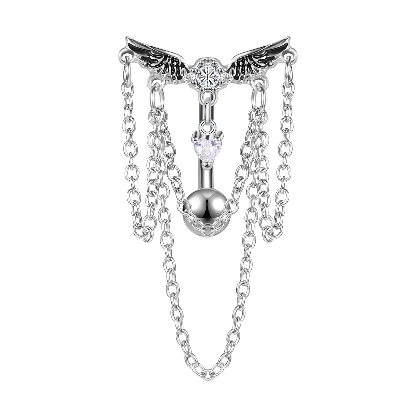 wings-with-chain-belly-button-rings-flower-heart-crystal-belly-navel-piercing