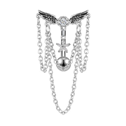 wings-with-chain-belly-button-rings-flower-heart-crystal-belly-navel-piercing