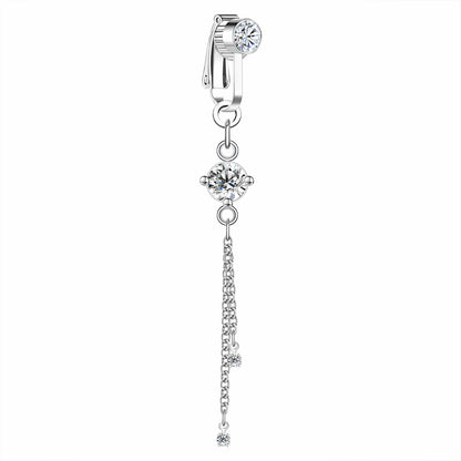 fake-chain-dangle-belly-navel-clip-crystal-claw-belly-button-ring