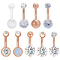 14g-Rose-Gold-Belly-Button-Rings-Crystal-Opal-Navel-Piercing