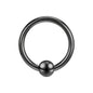 2pcs 14G Round Nipple Barbell Ring Stainless Stell Ball Nipple Piercing