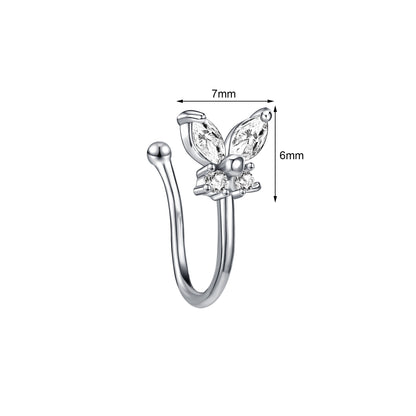 zs-white-zircon-butterfly-u-shaped-nose-clip-simple-stainless-steel-fake-nose-ring