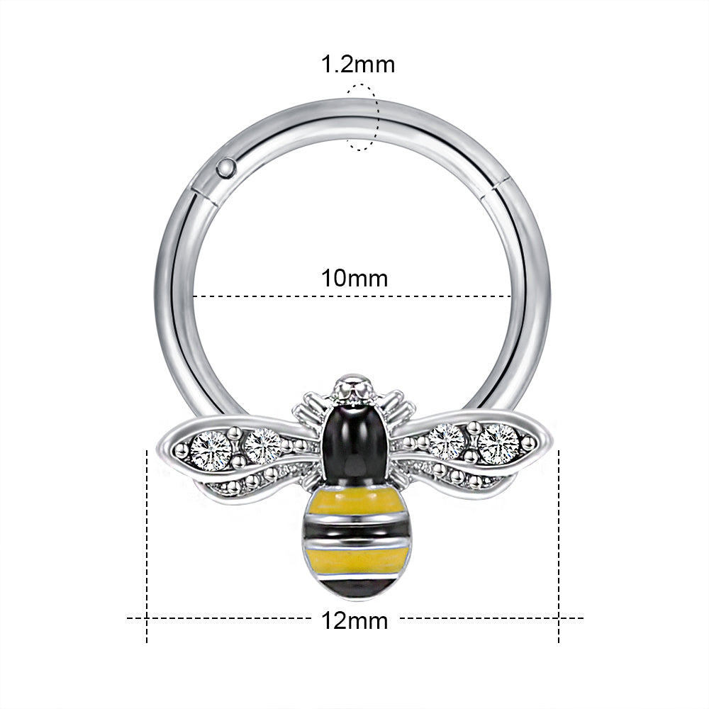 Bumble bee deals septum ring