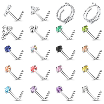 16pcs-set-20g-l-shaped-nose-stud-hoop-nose-rings-cz-moon-flower-nostril-rings-set