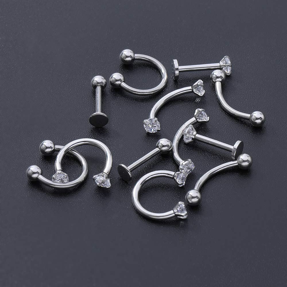 6-12pcs-silver-horseshoe-septum-piercing-cz-eyebrow-piercing-helix-tragus-earrings-jewelry